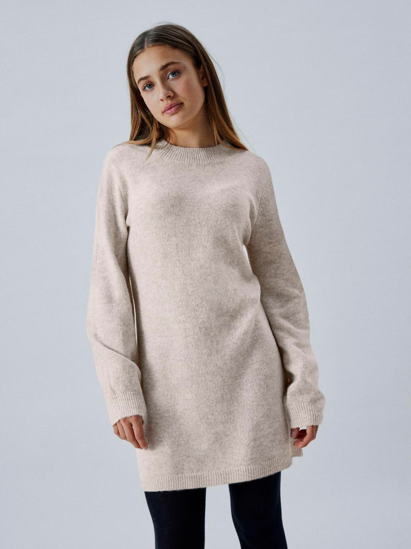 NLFLODET LS SHORT KNIT DRESS