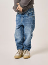 NMMSILAS TAPERED AOP JEANS 2240-BE S