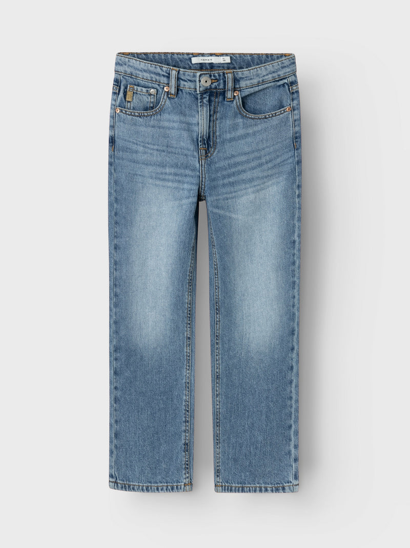 NKMRYAN STRAIGHT JEANS 3418-BE NOOS - medium blue denim