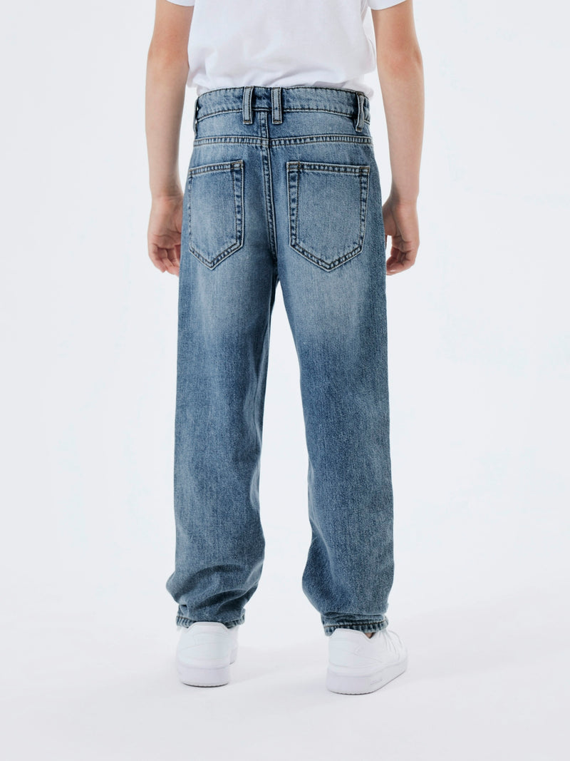 NKMRYAN STRAIGHT JEANS 3418-BE NOOS - medium blue denim