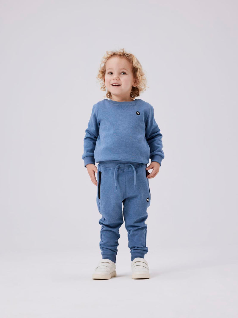 NMMVIMO SWE PANT BRU NOOS - coronet blue