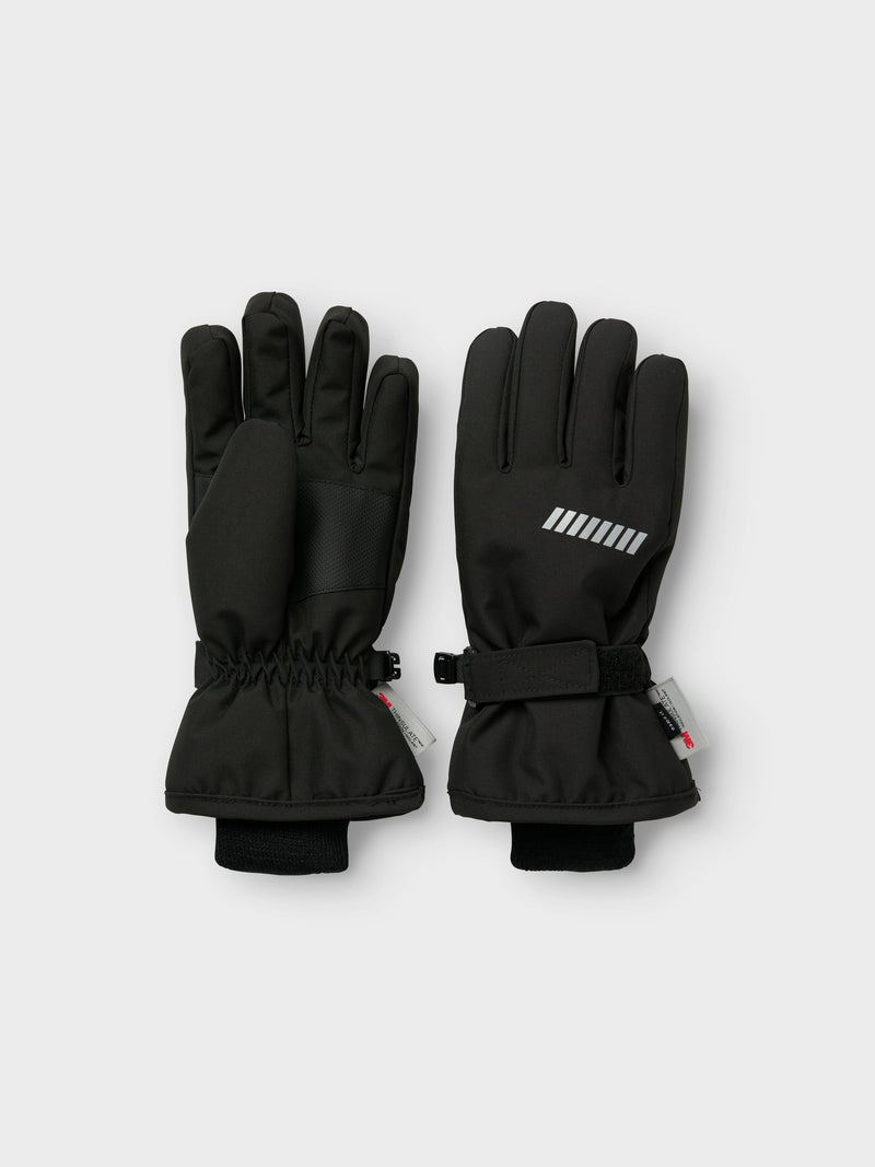 NKNSNOW10 GLOVES 3FO - black