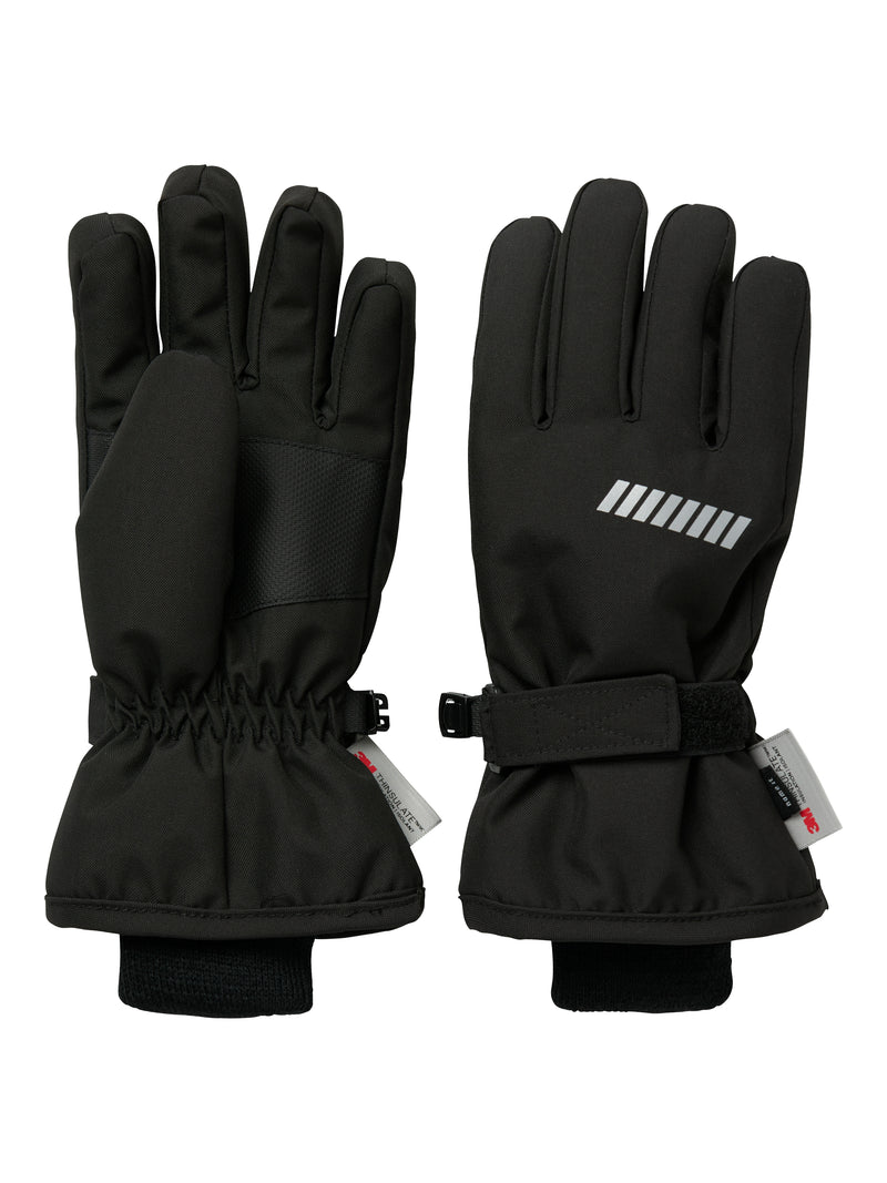 NKNSNOW10 GLOVES 3FO - black