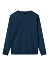 NLNNIZU LS BRU O-NECK SWEAT NOOS - navy blazer