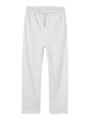 NLNNIZU BRU STRAIGHT SWEAT PANT NOOS - light grey melange