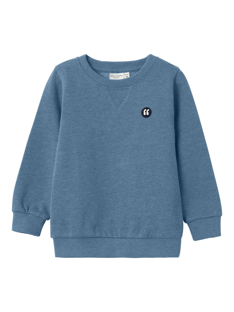 NMMVIMO LS SWEAT BRU NOOS - coronet blue