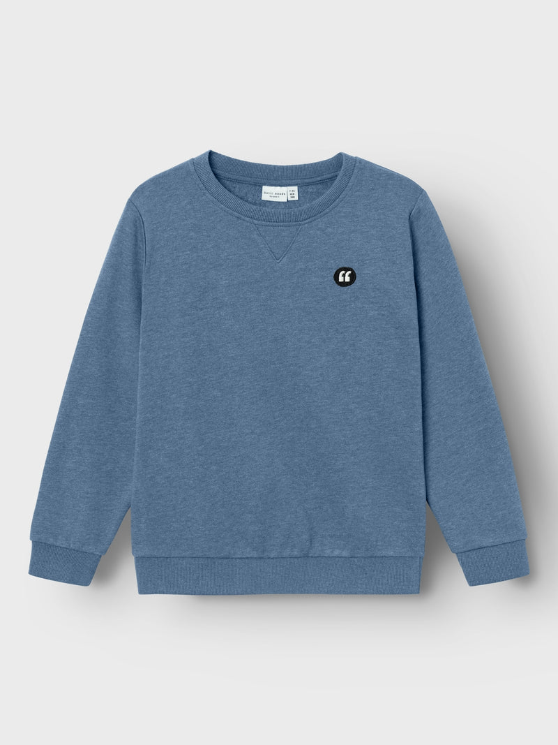 NKMVIMO LS SWEAT BRU NOOS - coronet blue