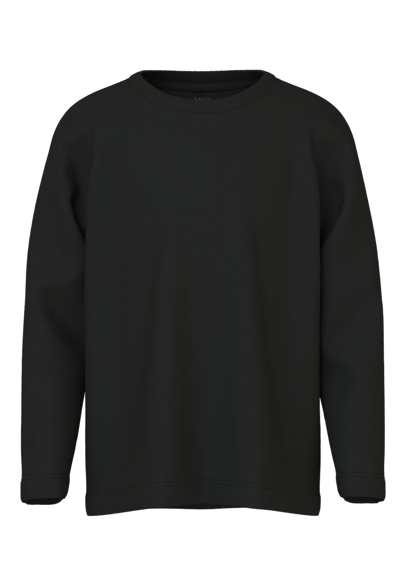 NKMVOBBO LS NREG TOP NOOS - black