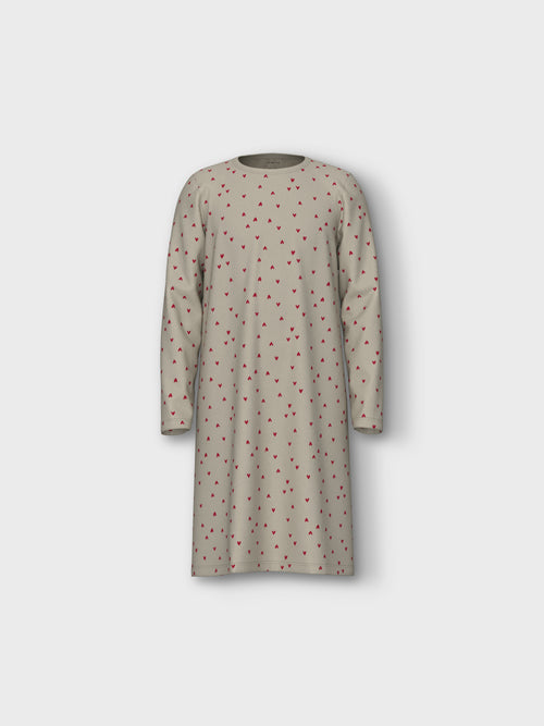 NKFNIGHTGOWN LS PEYOTE HEARTS NOOS