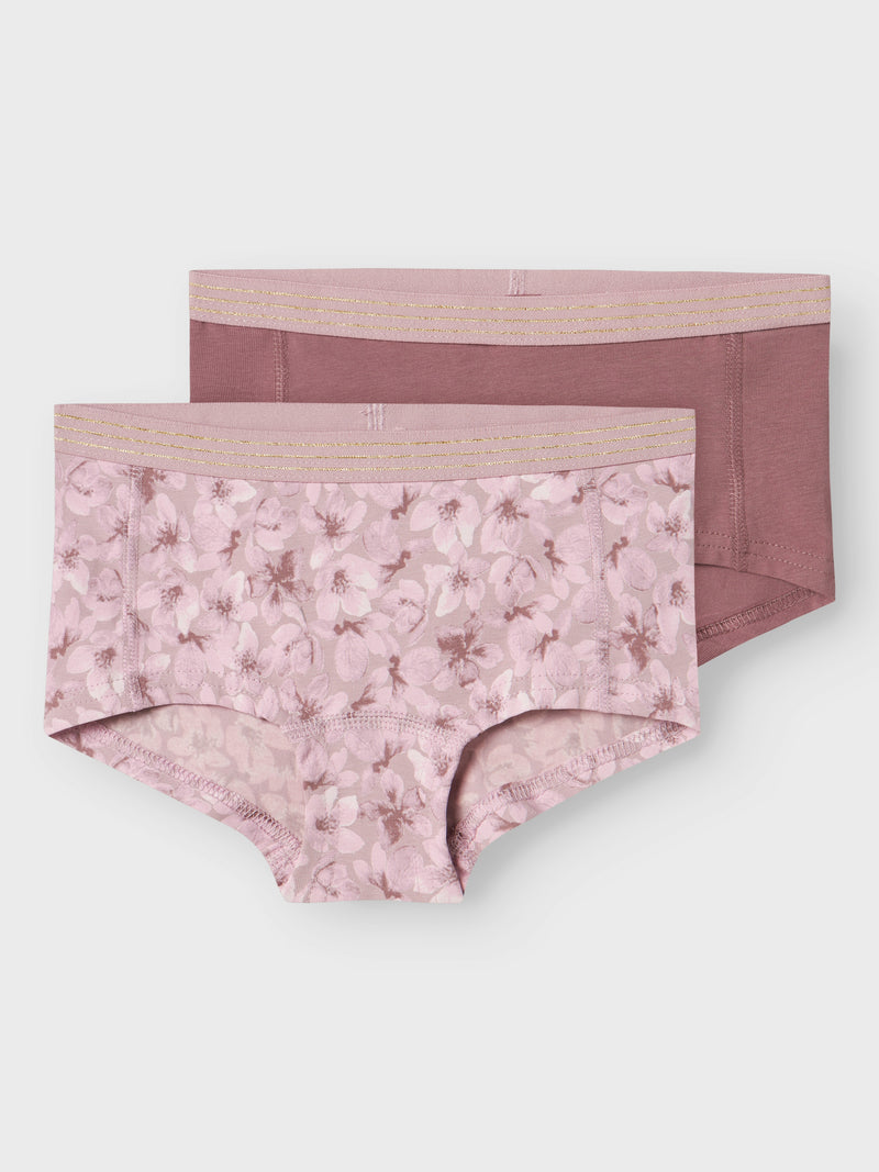 NKFHIPSTER 2P MAUVE FLOWER NOOS