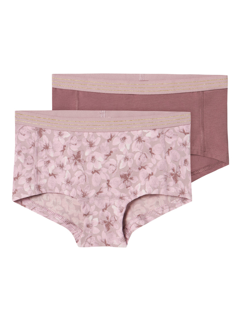 NKFHIPSTER 2P MAUVE FLOWER NOOS