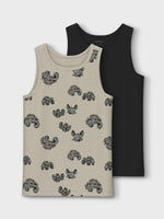 NKMTANK TOP 2P PEYOTE MONSTER TRUCK NOOS