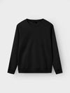 NLNNIZU LS BRU O-NECK SWEAT NOOS - black