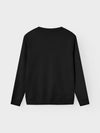 NLNNIZU LS BRU O-NECK SWEAT NOOS - black