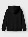 NLNNIZU LS BRU SWEAT W. HOOD NOOS - black