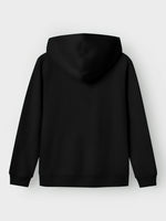 NLNNIZU LS BRU SWEAT W. HOOD NOOS - black