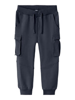 NMNOLI SWEAT PANT UNB NOOS - dark sapphire