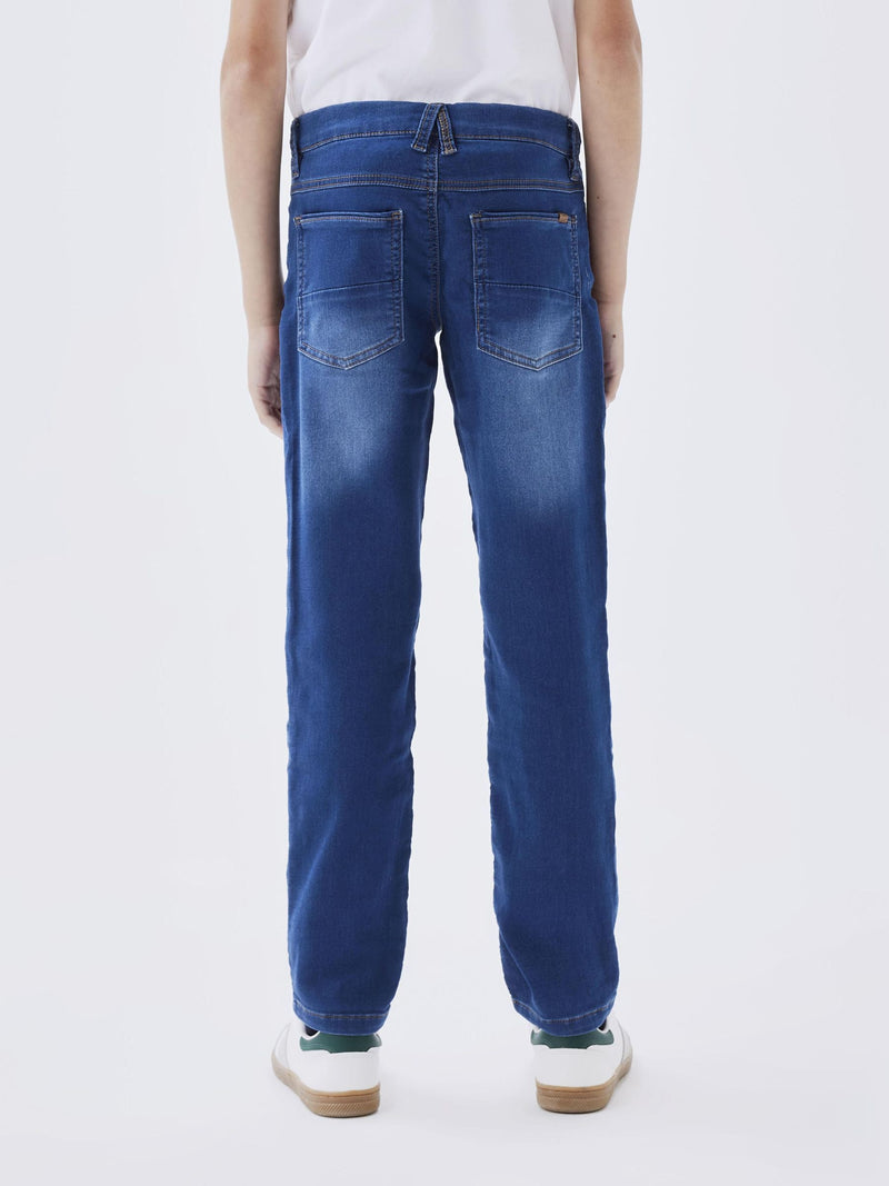 NKMTHEO XSLIM SWE JEANS 3113-TH NOOS  medium blue denim