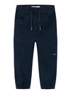 NMMBEN CARGO R TWI PANT 1771-HI NOOS - Navy Blazer