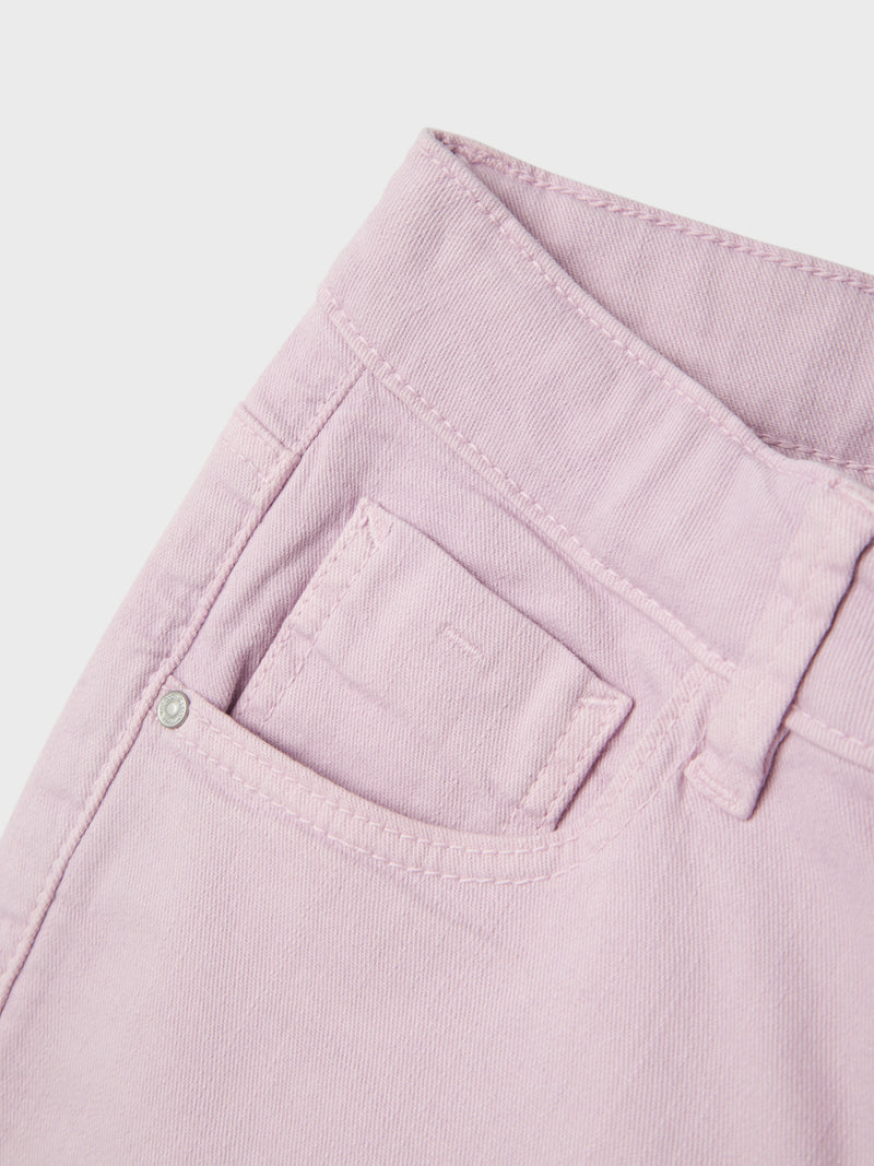 NKFROSE WIDE TWI PANT 1115-TP NOOS - Windsome Orchid