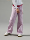 NKFROSE WIDE TWI PANT 1115-TP NOOS - Windsome Orchid