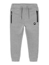 NMMVIMO SWE PANT BRU NOOS - Grey Melange