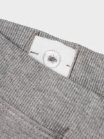 NMMVIMO SWE PANT BRU NOOS - Grey Melange