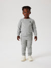 NMMVIMO SWE PANT BRU NOOS - Grey Melange