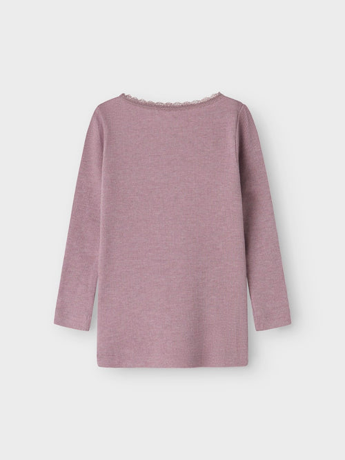 NMFKAB LS TOP NOOS - Elderberry Detail Melange