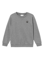 NKMVIMO LS SWEAT BRU NOOS - grey melange