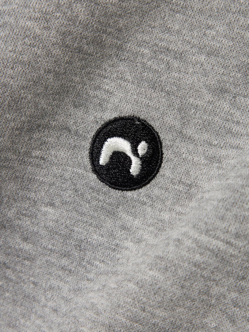 NKMVIMO LS SWEAT BRU NOOS - grey melange