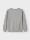 NKMVIMO LS SWEAT BRU NOOS - grey melange