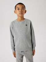 NKMVIMO LS SWEAT BRU NOOS - grey melange