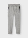 NKMVIMO SWE PANT BRU NOOS - light grey melange