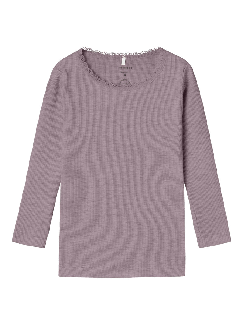 NMFKAB LS TOP NOOS - Elderberry Detail Melange