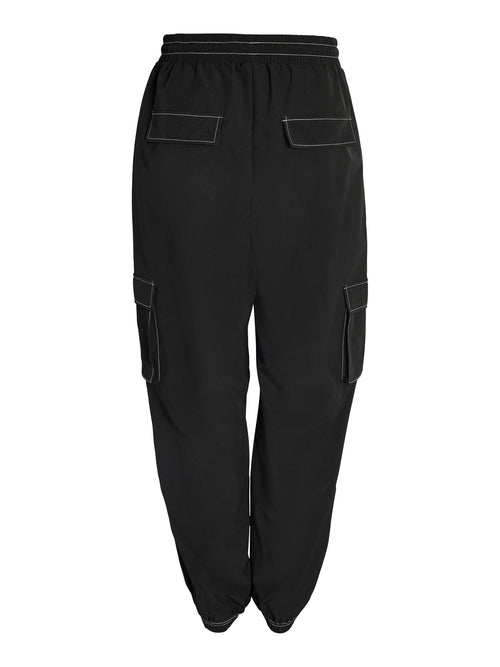 NMKIRBY HW CARGO PANTS WVN NOOS-Black/WHITE CONT