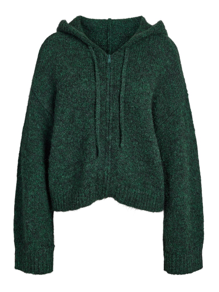 NMSUTTON L/S ZIP HOOD CARDIGAN KNIT FWD