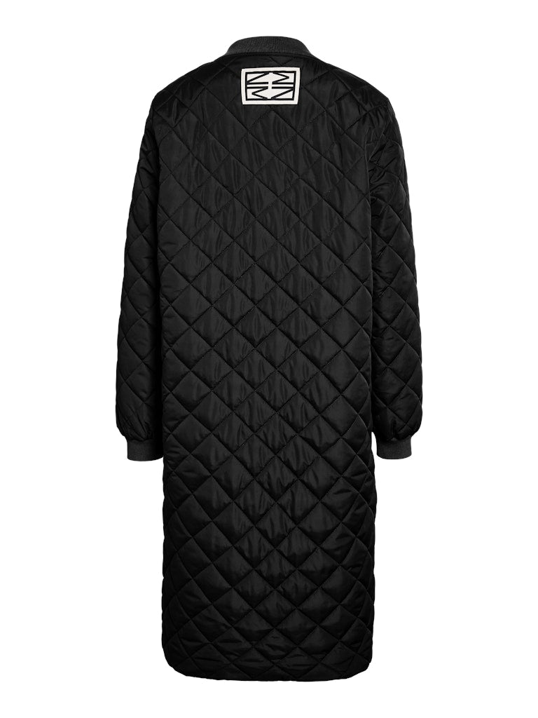 NMGILLY QUILTED COAT FWD NOOS - Black