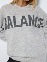 NMBALANCE L/S O-NECK LONG KNIT FWD DD