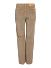 NMCORD YOLANDA NW WIDE LEG CORDUROY - Silver Mink