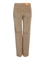 NMCORD YOLANDA NW WIDE LEG CORDUROY - Silver Mink