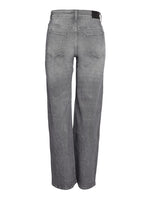 NMYOLANDA NW WIDE JEANS AZ371DG FWD NOOS - dark grey denim