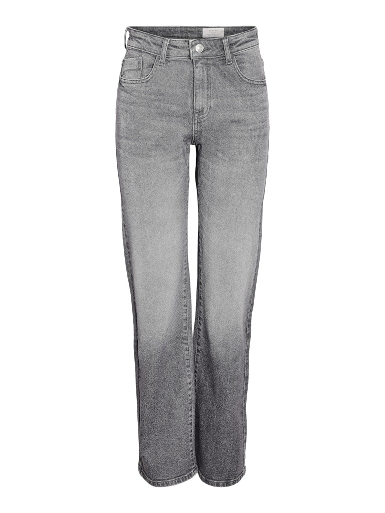 NMYOLANDA NW WIDE JEANS AZ371DG FWD NOOS - dark grey denim