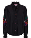 NUJASMINE SHIRT - Black