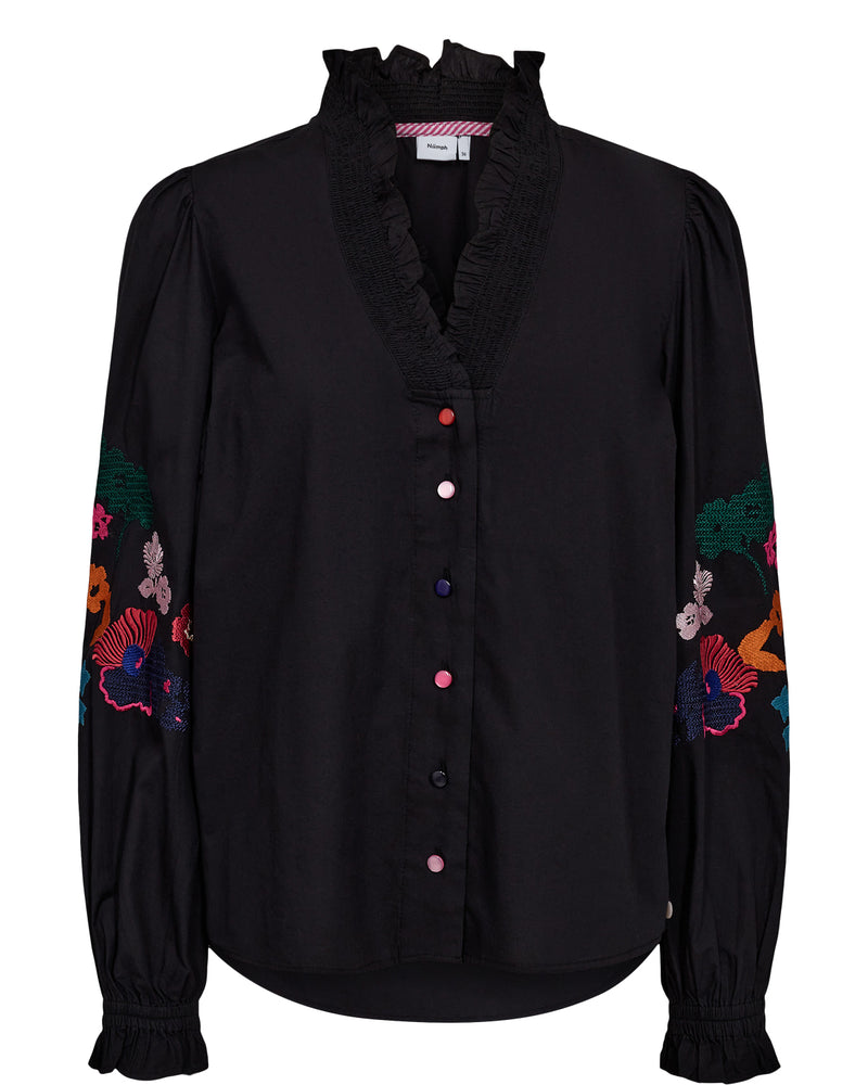 NUJASMINE SHIRT - Black