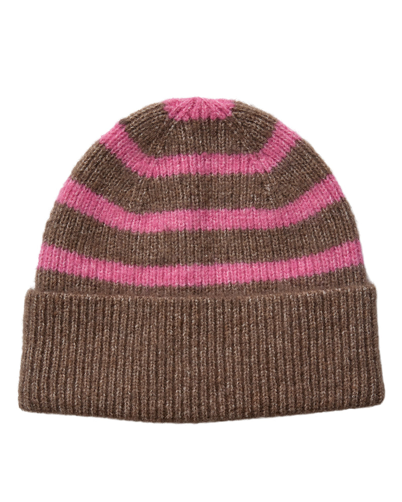 NUDARIA KNITTED HAT - SESAME