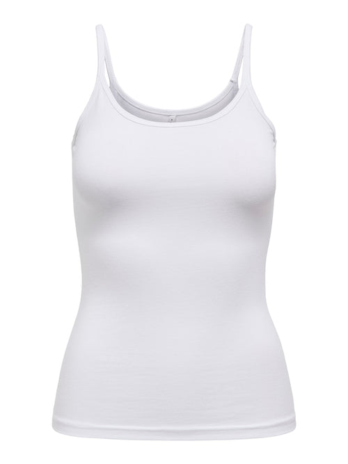 ONLLOVE STRAP SINGLET NOOS JRS - White