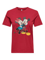 ONLMICKEY LIFE REG S/S TOP BOX XMAS JRS