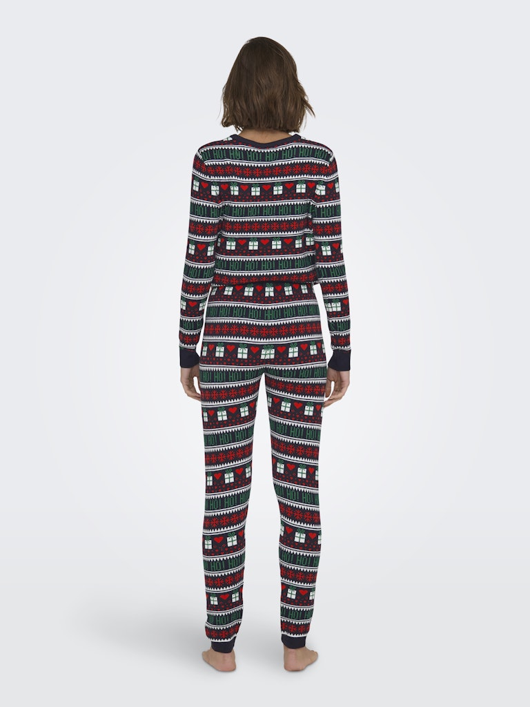 ONLXMAS PRESENT PANT KNT - Night Sky