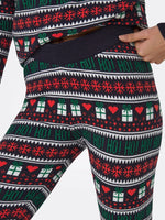 ONLXMAS PRESENT PANT KNT - Night Sky